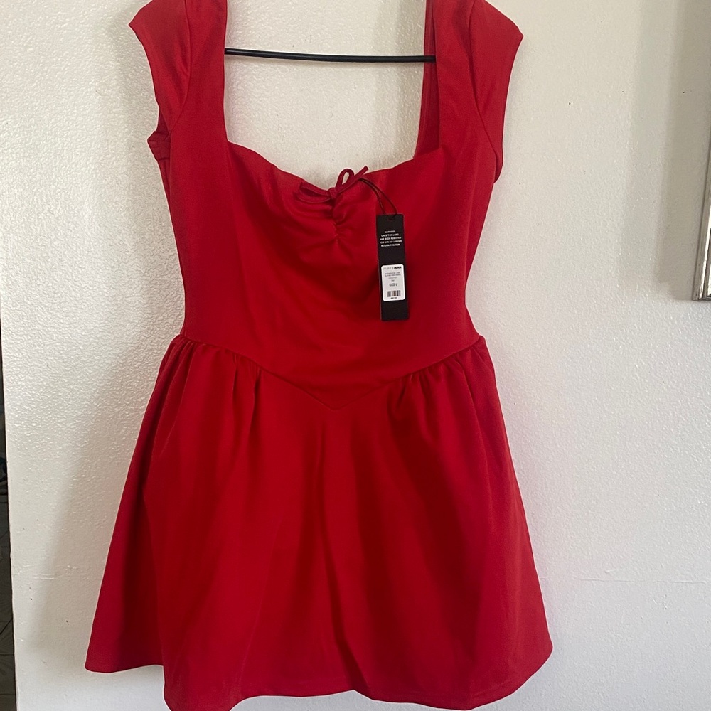 Fashion Nova Red Mini Dress